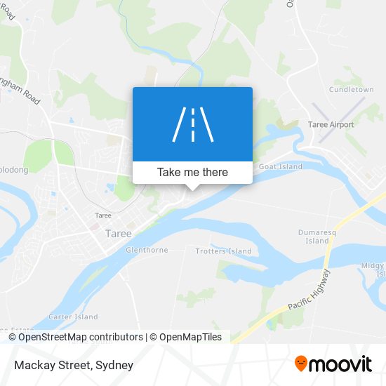 Mackay Street map