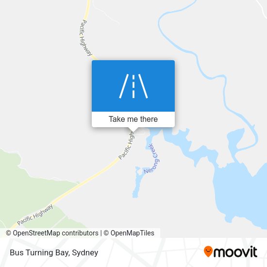 Bus Turning Bay map
