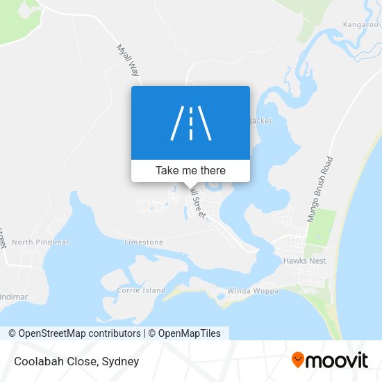 Coolabah Close map