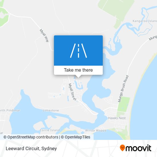 Leeward Circuit map