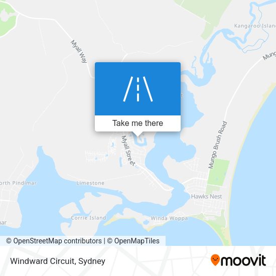 Windward Circuit map