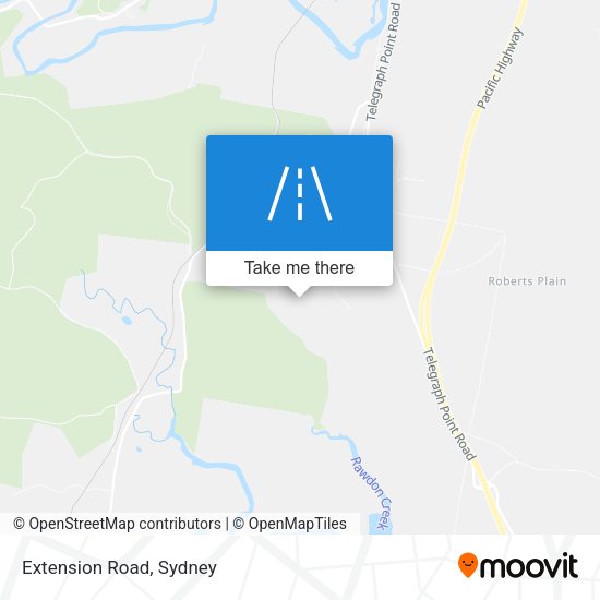 Extension Road map