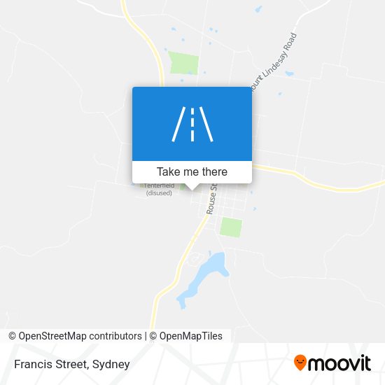 Francis Street map