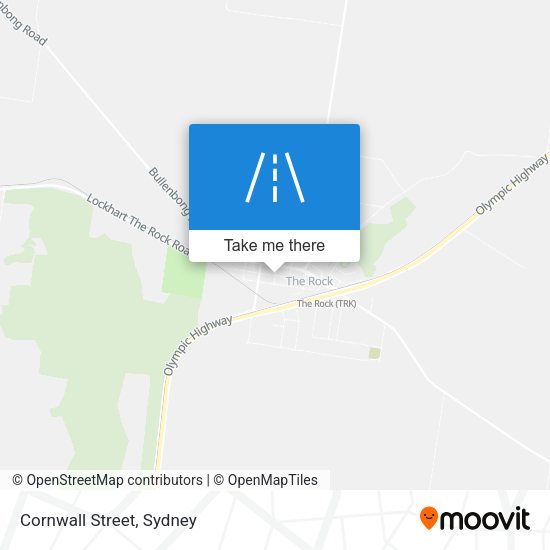 Cornwall Street map