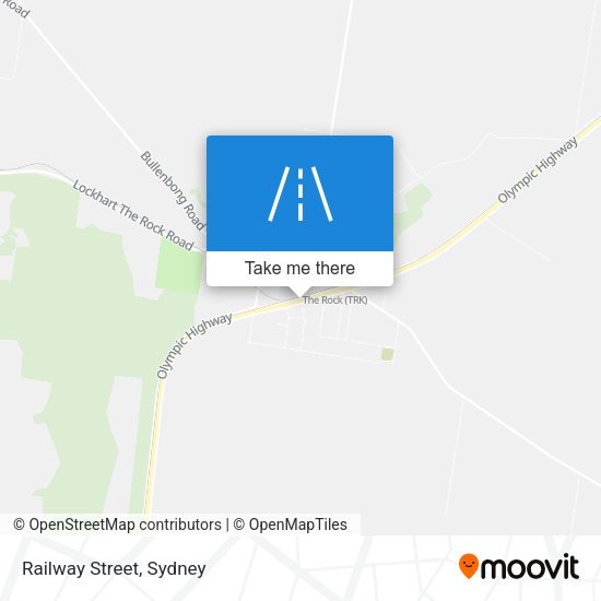Railway Street map