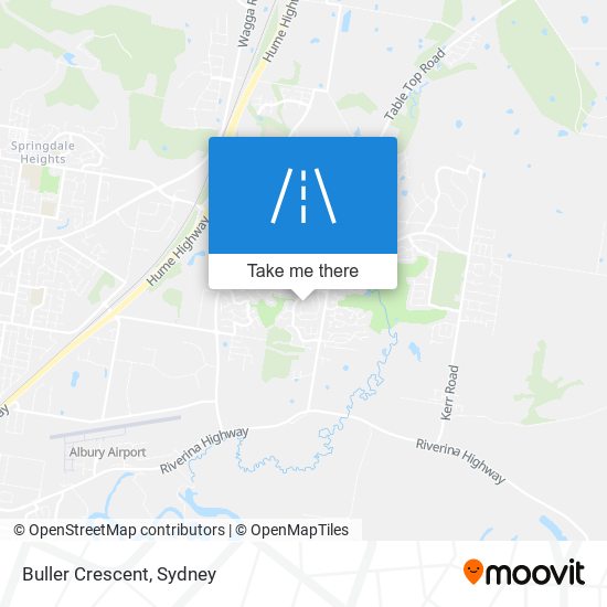 Buller Crescent map