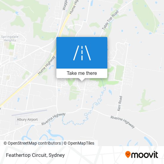 Mapa Feathertop Circuit