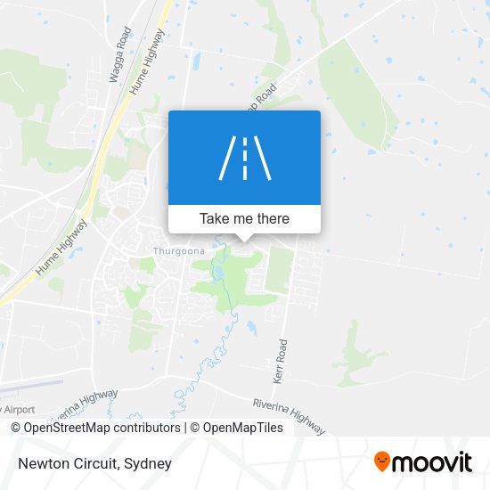 Newton Circuit map
