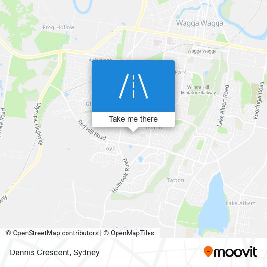 Dennis Crescent map