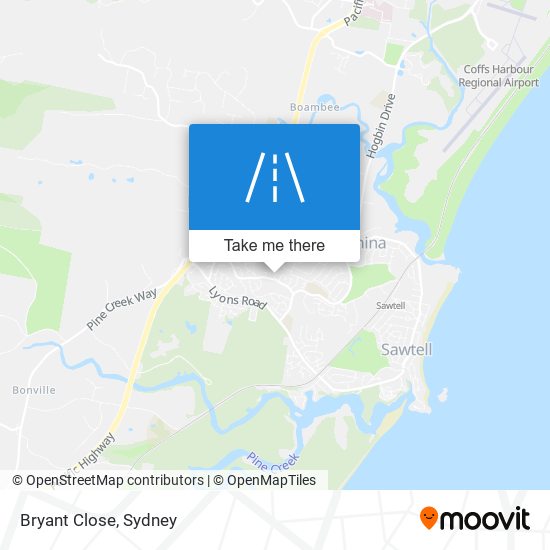 Bryant Close map