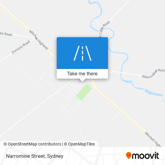 Narromine Street map