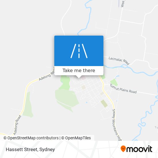 Hassett Street map