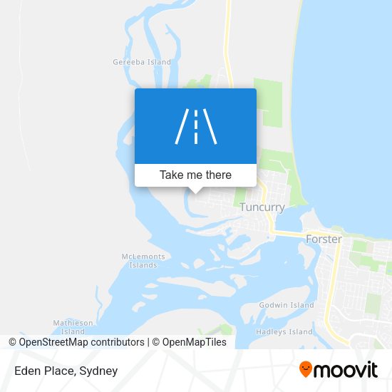 Eden Place map