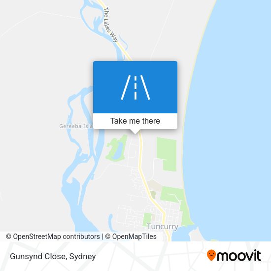 Gunsynd Close map