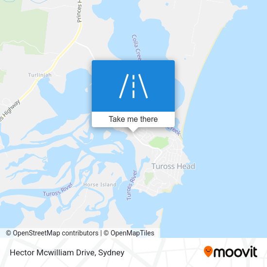 Hector Mcwilliam Drive map