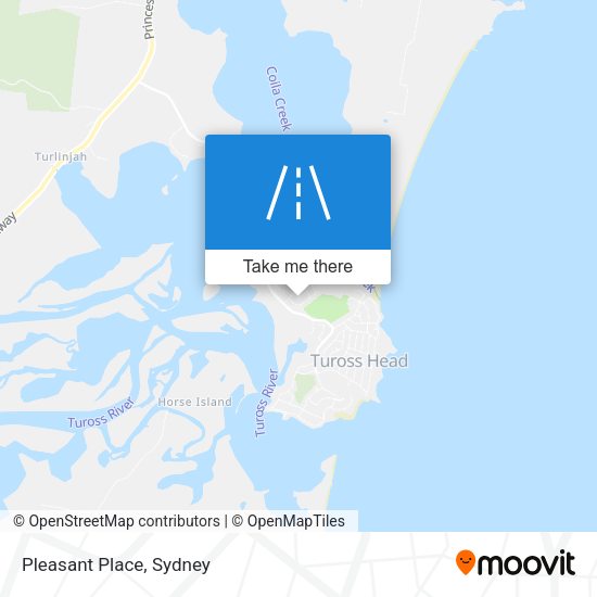 Pleasant Place map