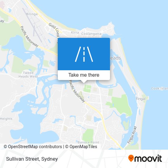 Sullivan Street map