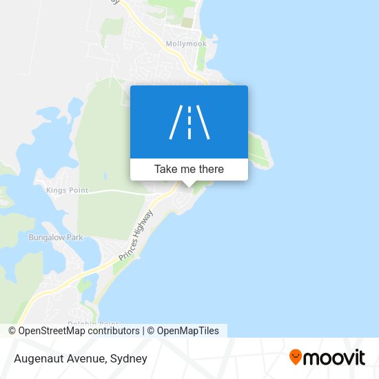 Augenaut Avenue map