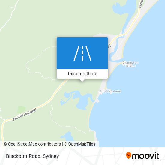 Blackbutt Road map
