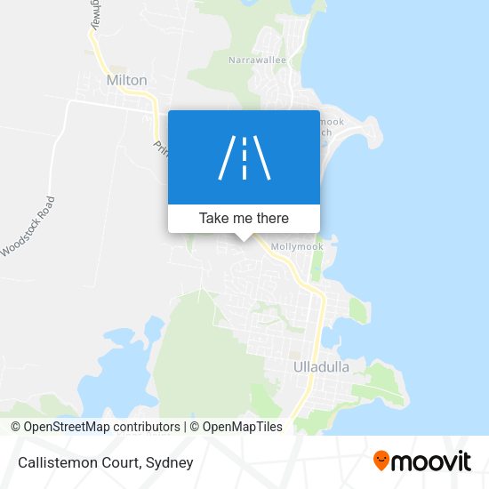 Callistemon Court map