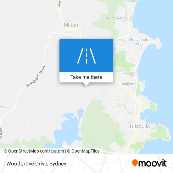 Mapa Woodgrove Drive