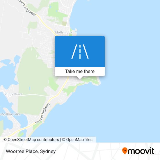 Woorree Place map