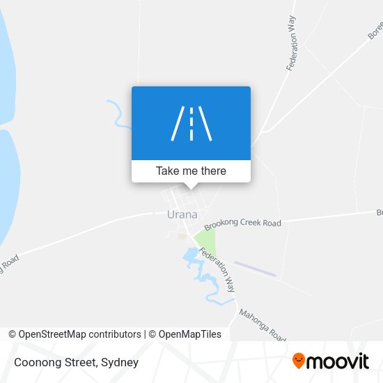 Coonong Street map