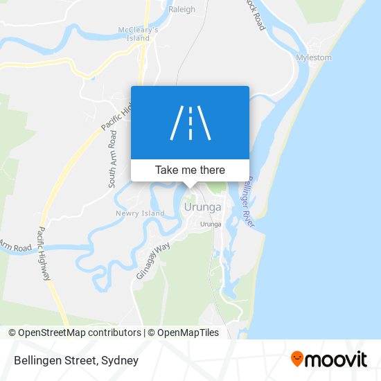 Bellingen Street map