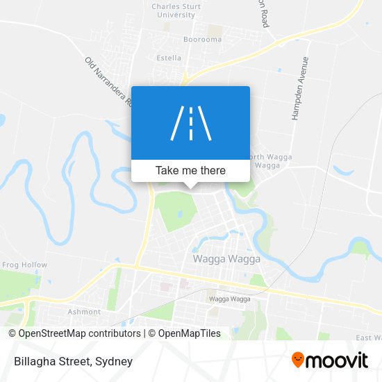 Billagha Street map