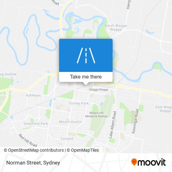 Norman Street map