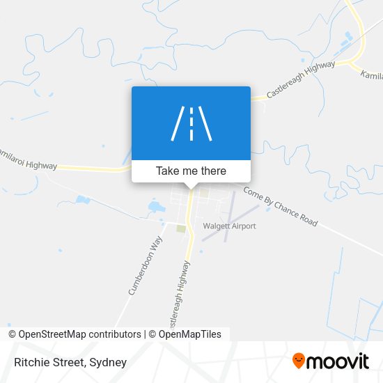 Ritchie Street map