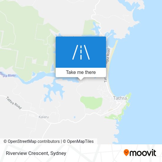 Riverview Crescent map