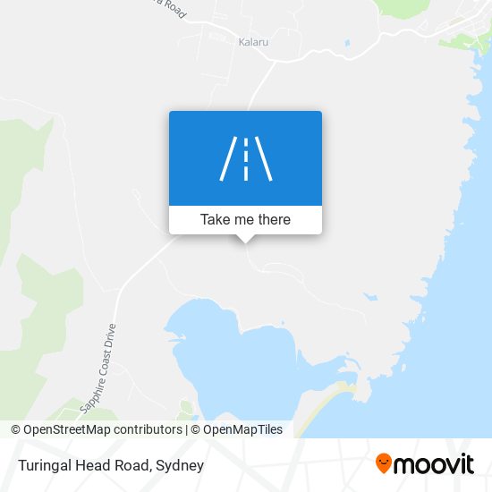 Turingal Head Road map