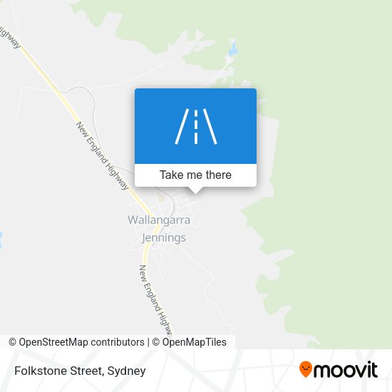 Folkstone Street map