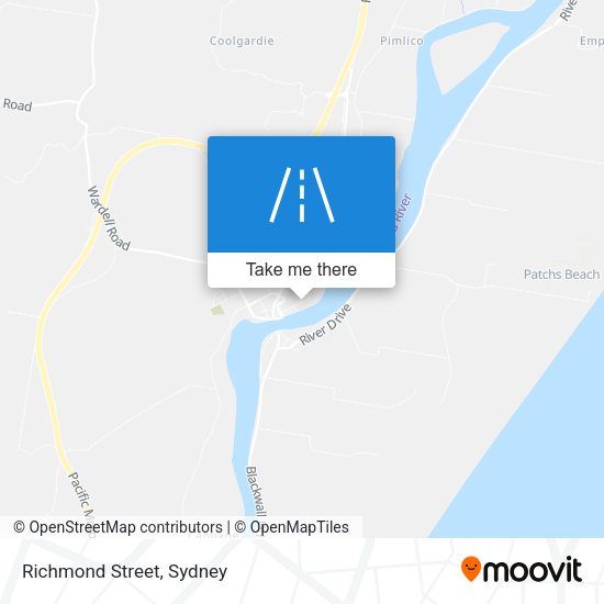 Richmond Street map