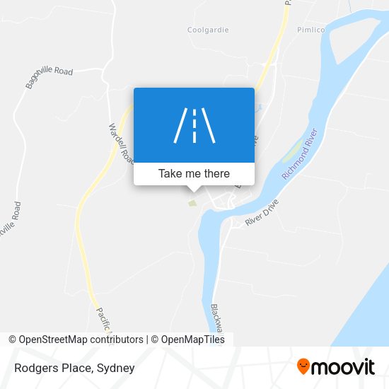 Rodgers Place map