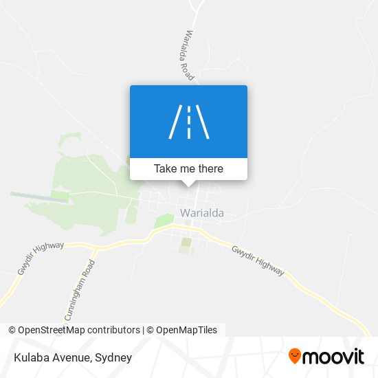 Kulaba Avenue map