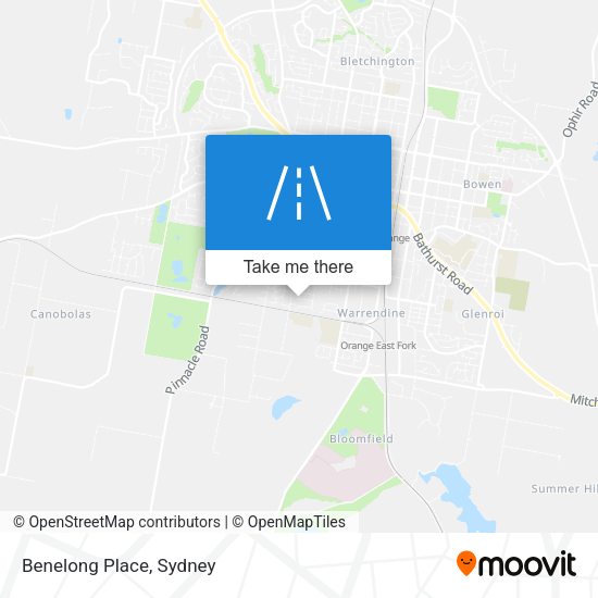 Benelong Place map