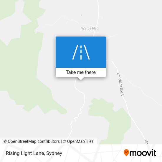 Rising Light Lane map