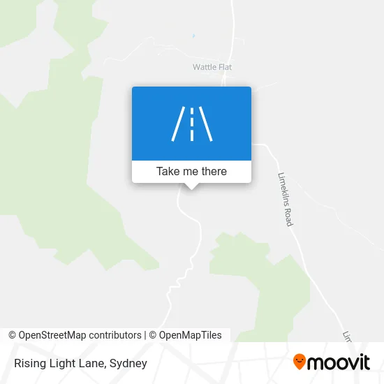 Mapa Rising Light Lane