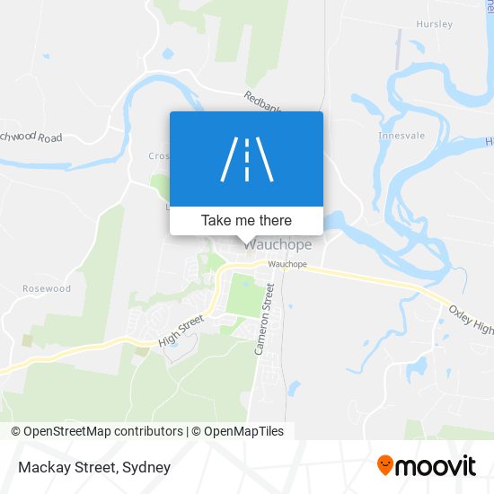 Mackay Street map