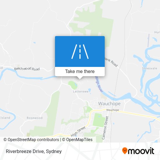 Riverbreeze Drive map