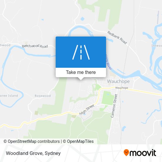 Woodland Grove map