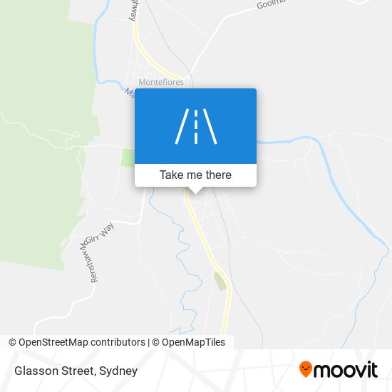 Glasson Street map