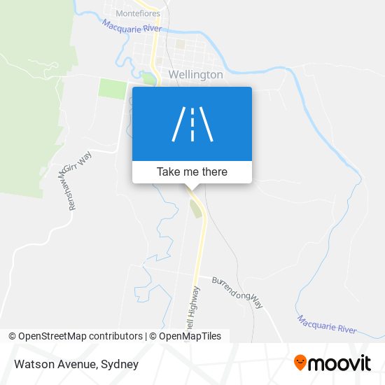 Mapa Watson Avenue