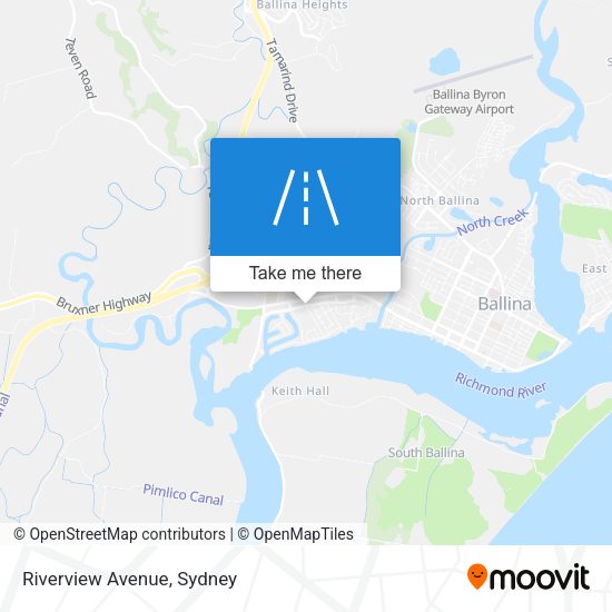 Riverview Avenue map