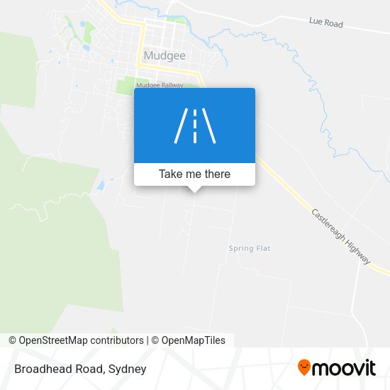Broadhead Road map