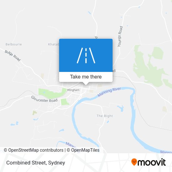 Combined Street map