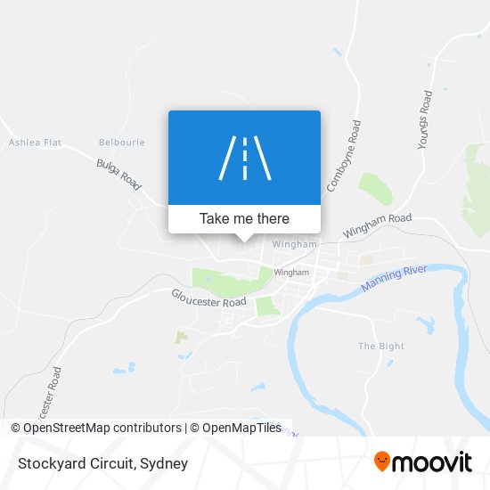 Mapa Stockyard Circuit