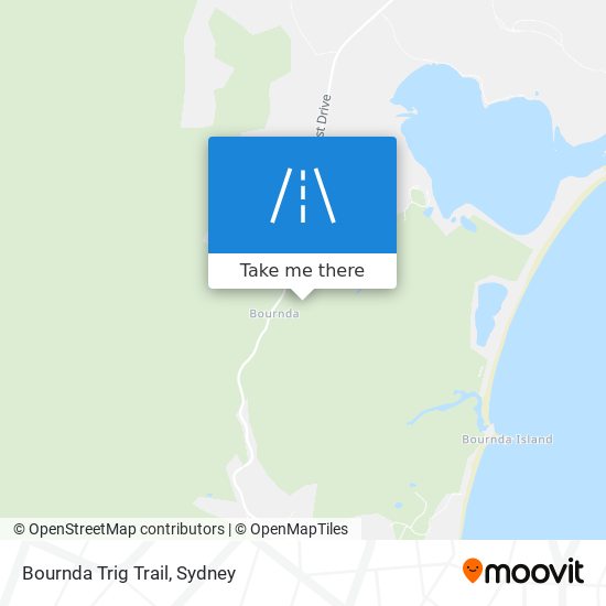 Bournda Trig Trail map